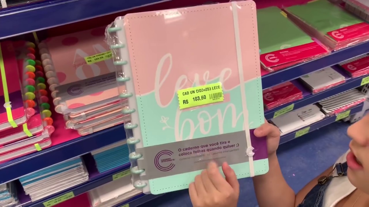 Tour pelos cadernos inteligente da Lepok papelaria