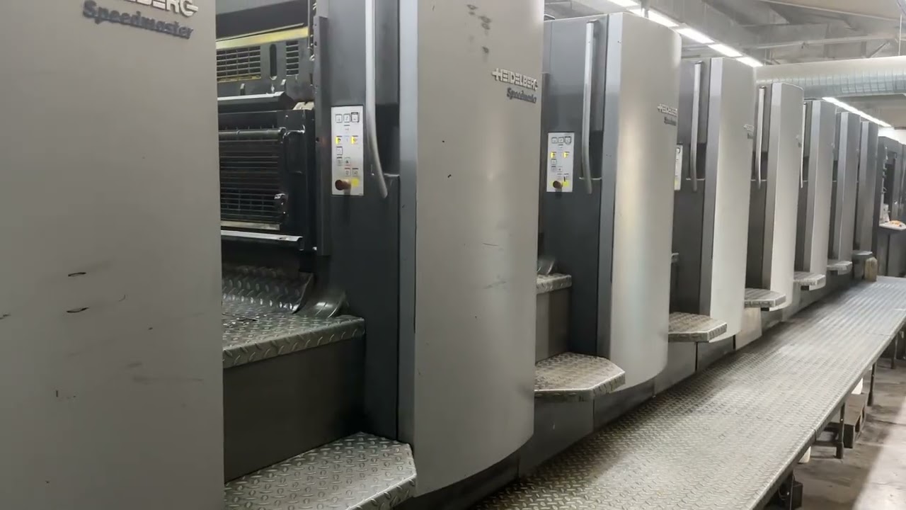 Heidelberg SM 102-8 P with CutStar