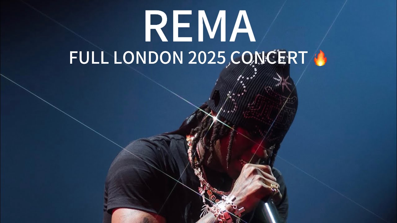 REMA - LONDON 2025 SHUT DOWN 🔥| Full Performance + BIRKIN GIFTING 🎶FT J HUS, DARKOO, BNXN, DBANJ 🔥🔥🔥