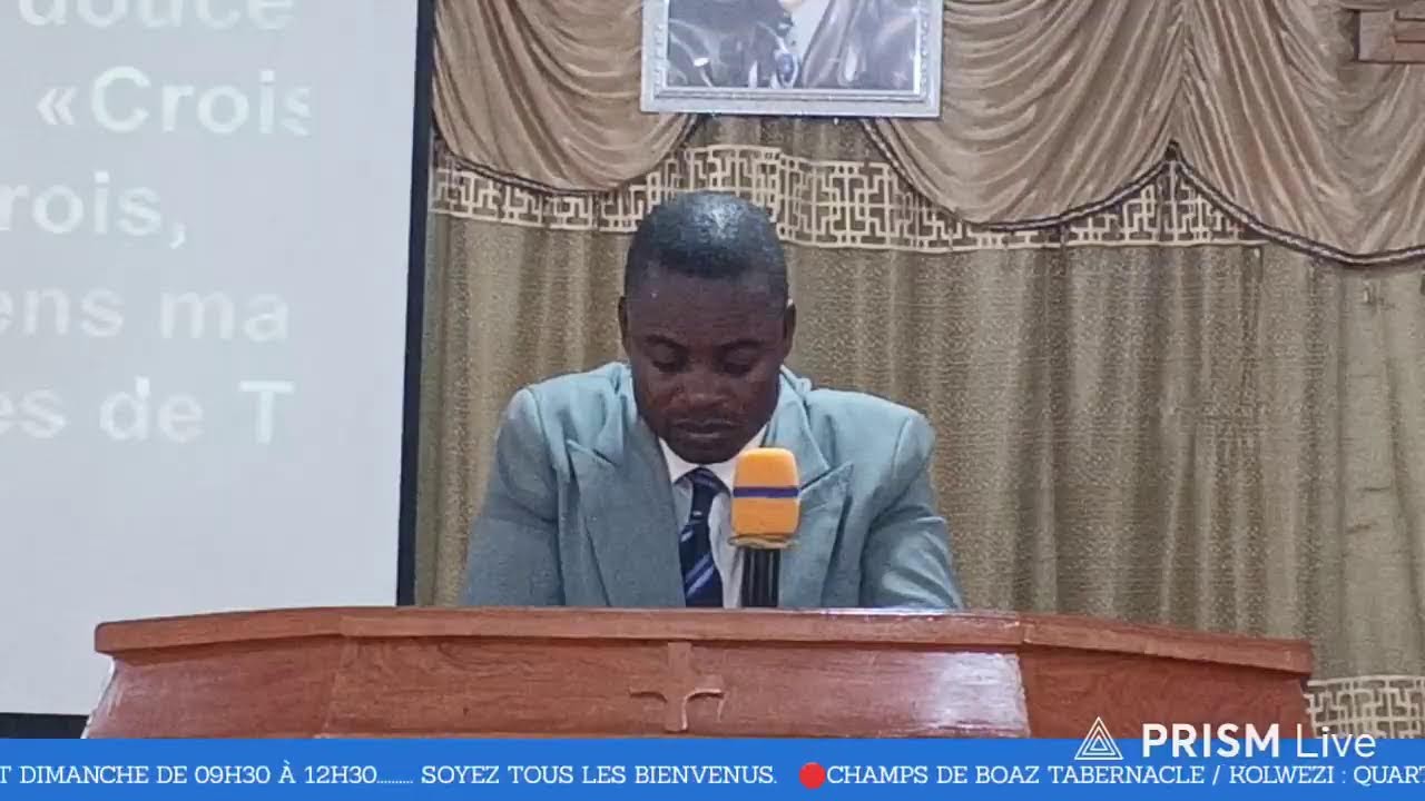 Live streaming of CHAMPS DE BOAZ TABERNACLE DE KOLWEZI