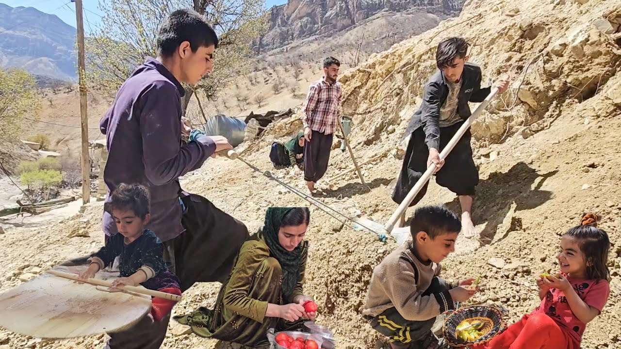 Our Family Builds a Kitchen in the Mountains | Real Rural Life 🔨🏔️