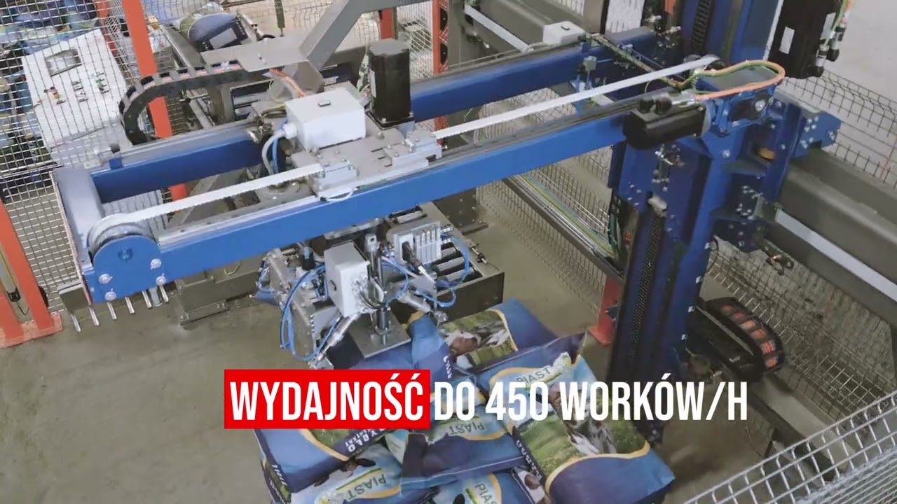 PALETYZATOR DO WORKÓW PAPIEROWYCH [25KG PASZA]