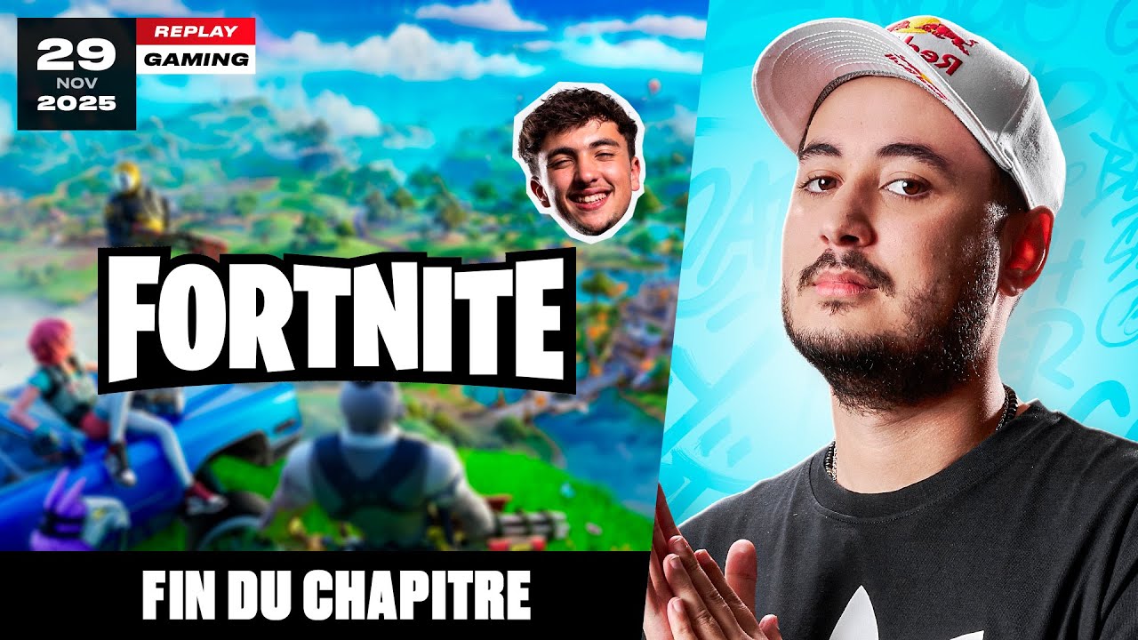 FORTNITE AVEC INOX AVANT LA FIN DU CHAPITRE ! - Live Complet GOTAGA