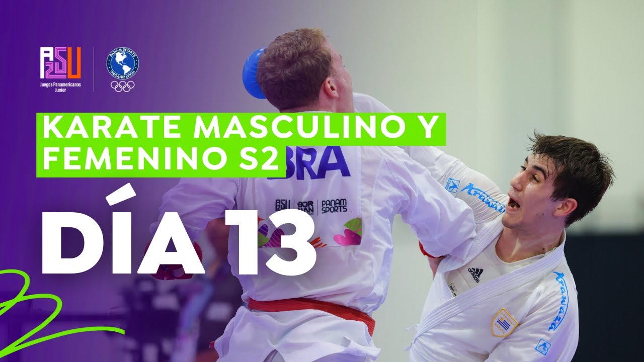 Karate - Competencias Masculino y Femenino S2 - Juegos Panamericanos Junior 2025
