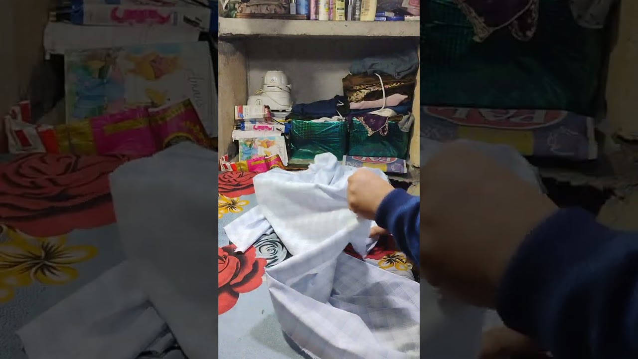 46 इंच शर्ट के बाजू की कटिंग पार्ट 2