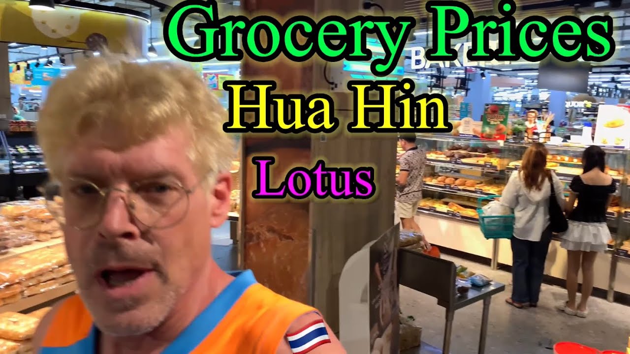 Цены на продукты в Lotus In Market Village Mall, Хуа Хин, Таиланд 🇹🇭