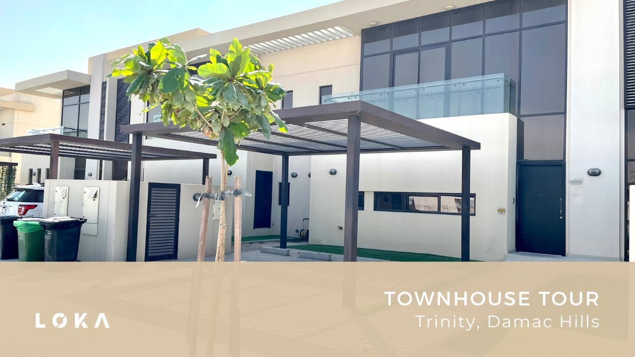 Townhouse Tour | Trinity, Damac Hills, Dubai | Three Bedroom Townhouse