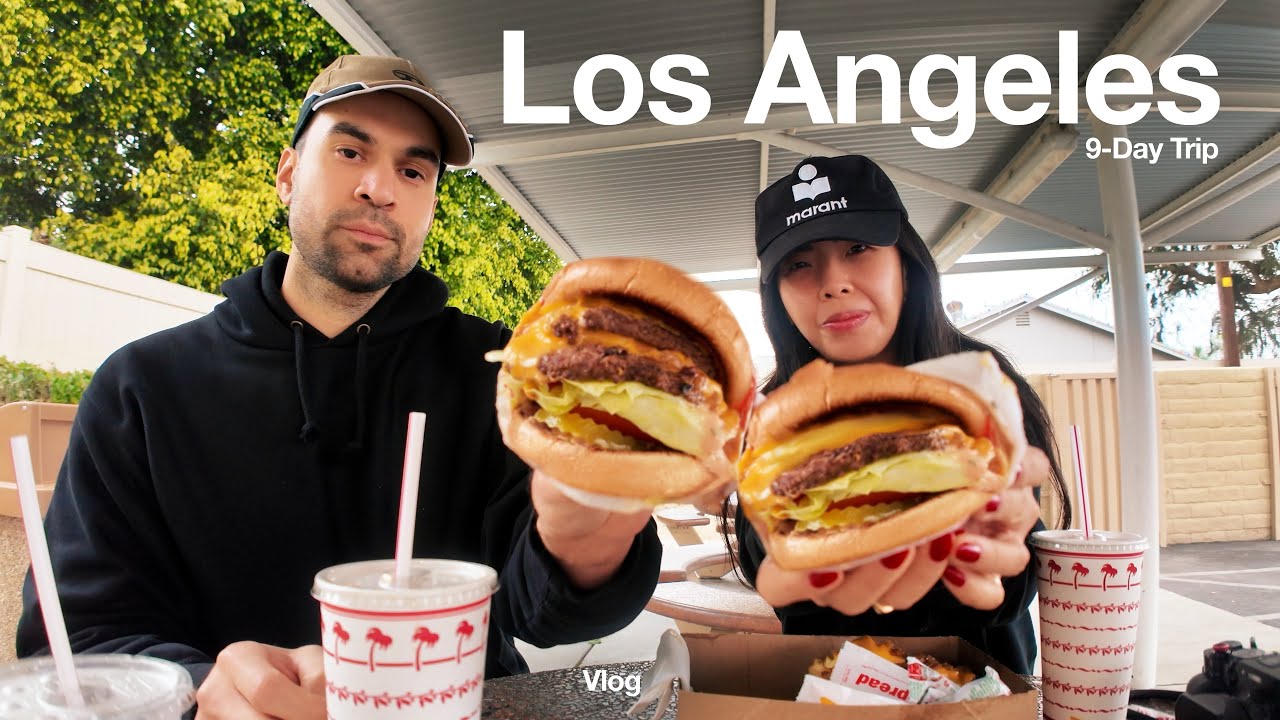9 Days in LA | Tacos, Christmas Fun, Asian Food, In-N-Out, Downtown LA, Silverlake, Labubu, & More