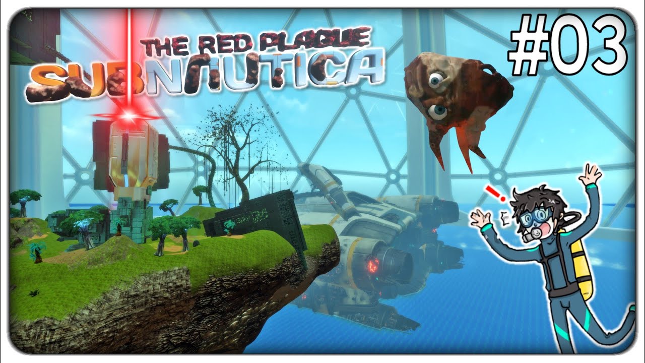 COSTRUIAMO UNA CUPOLA ENORME CHE RICOPRE TUTTO IL MONDO DI GIOCO | Subnautica The Red Plague ep.03