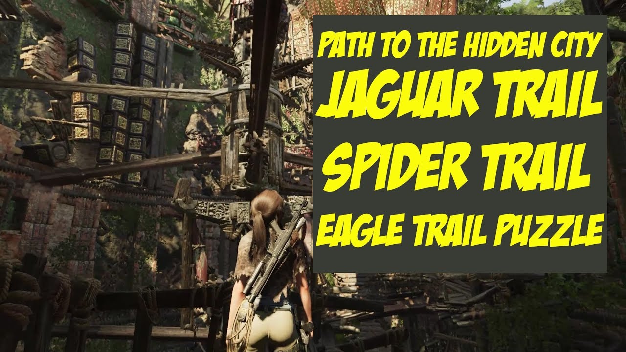 Shadow of the Tomb Raider | Path to the Hidden City & Eagle Trial Puzzle