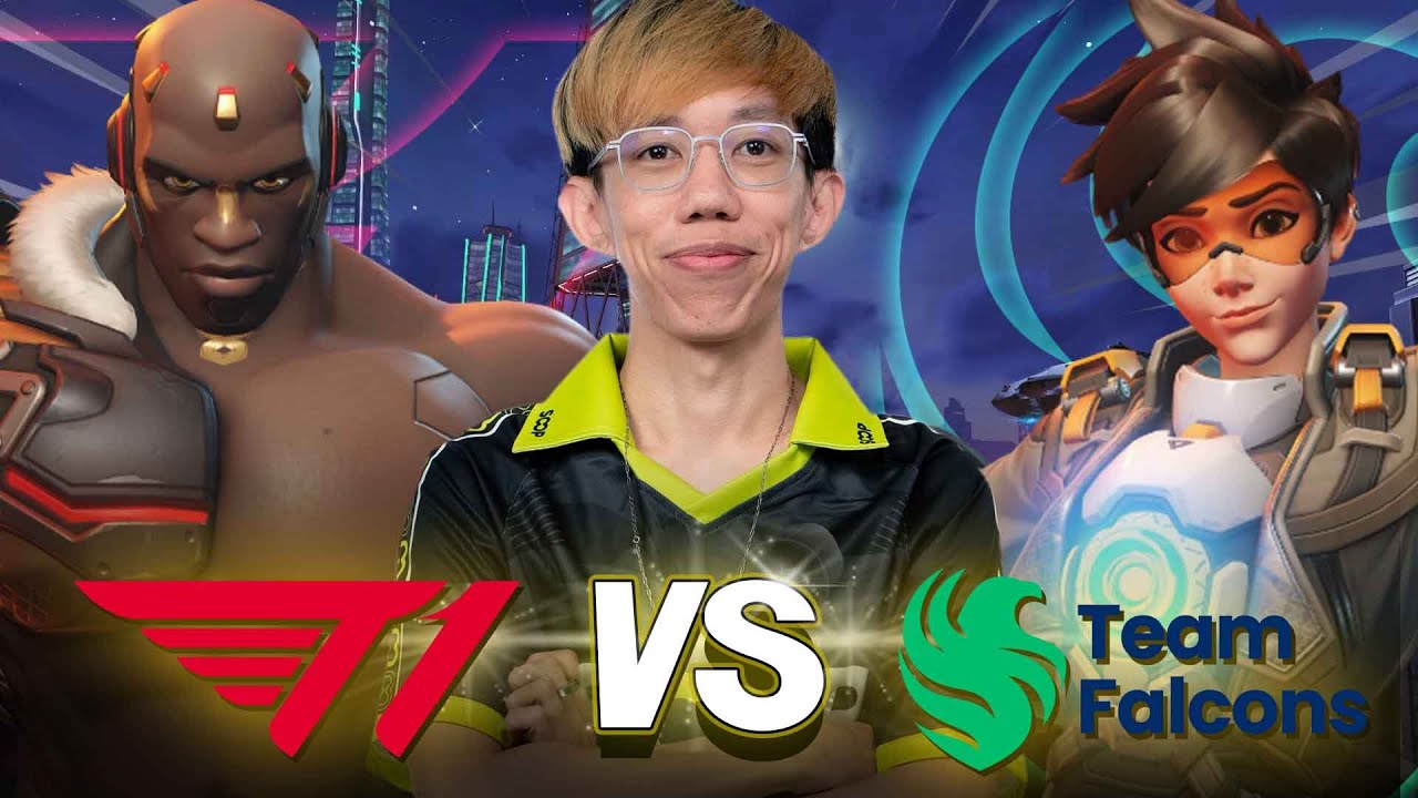 oPuTo ฝึกพากย์แข่ง OW EP01 - T1 vs FALCONS TEAM