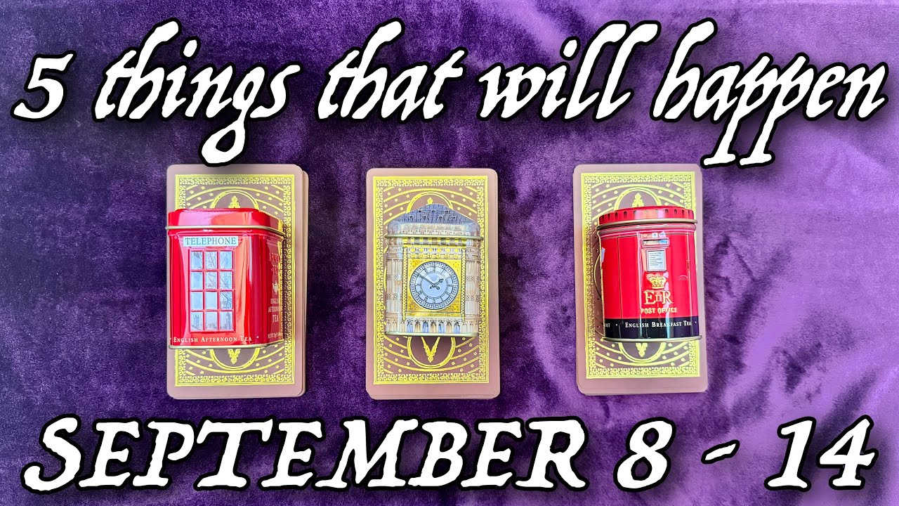 5 things coming to you from September 8 to 14 😍 PICK A CARD Tarot Reading 🔮