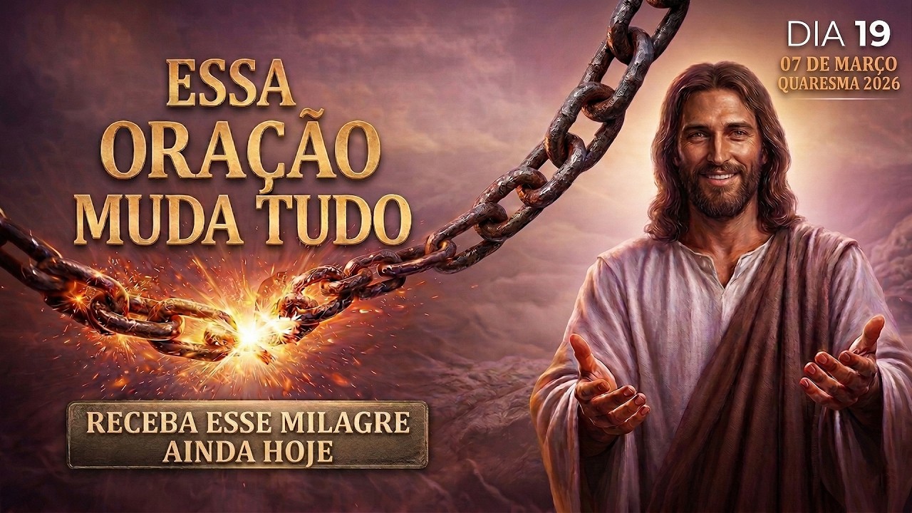 VOCÊ PEDIU UM SINAL? DEUS ENVIOU A RESPOSTA QUE VOCÊ PRECISAVA 🙏  Oração da Quaresma 2026 – Dia 18