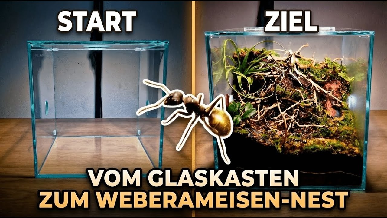 Unglaublich! So WEBEN diese GOLDENEN Ameisen ihre eigenen Nester 🐜🌿