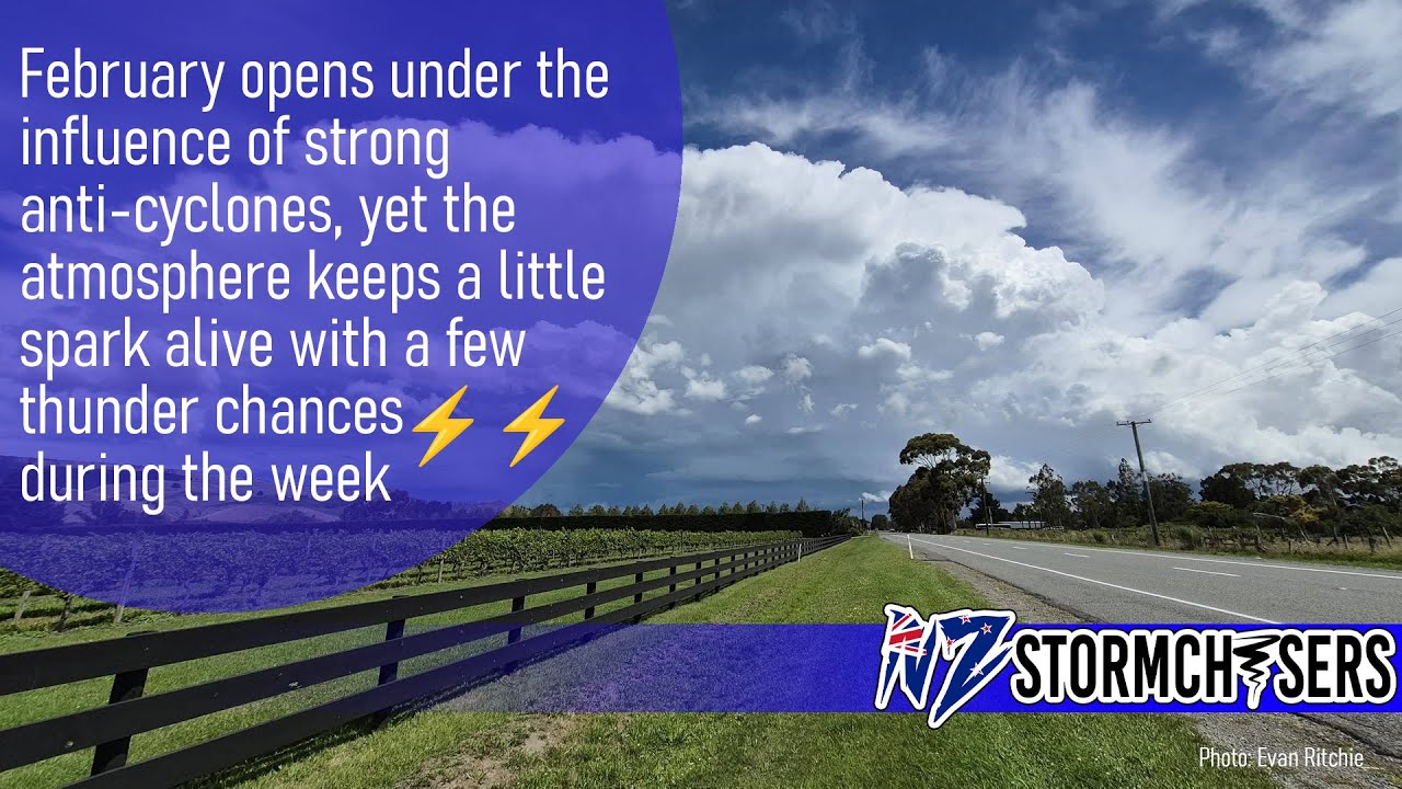 NZ Stormchasers Thunderstorm Outlook 🌩️ | January 31st