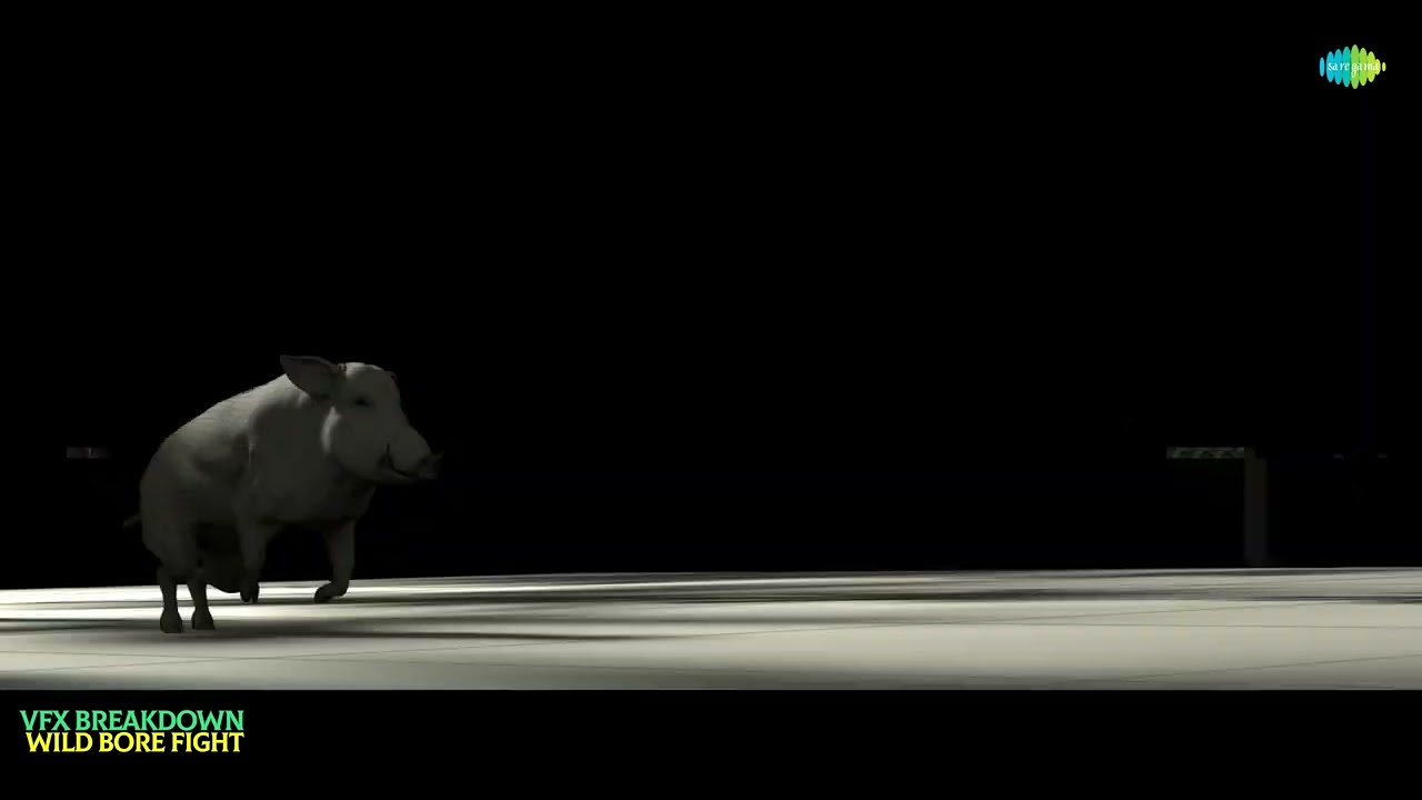 VFX Breakdown - Wild Bore Fight | Padavettu | Nivin Pauly | Liju Krishna | Shine Tom Chacko