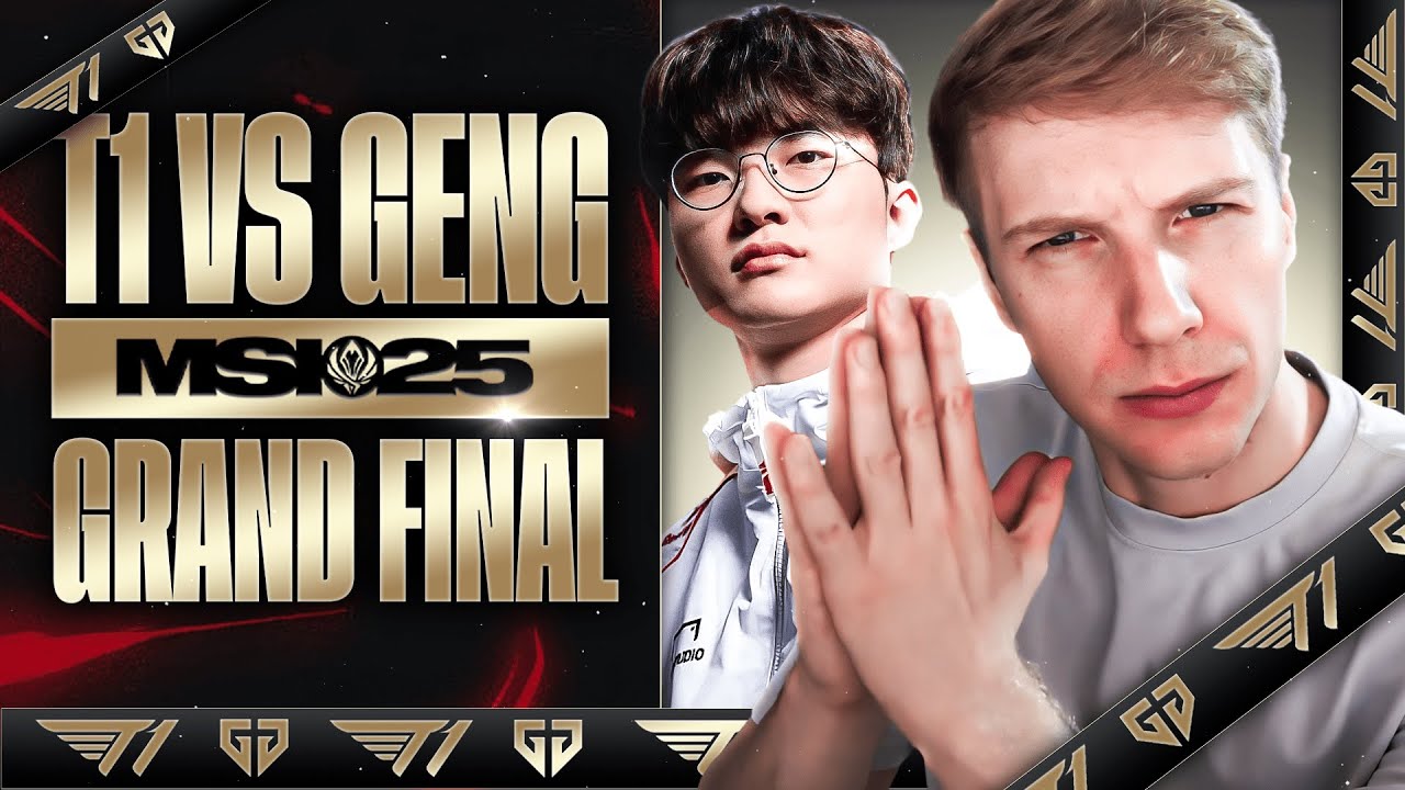 CAN THEY WIN IT ALL? - MSI GRAND FINAL - T1 VS GENG - MSI 2025 - JANKOS