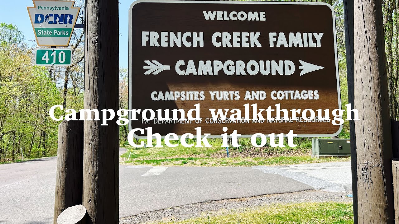 Прогулка по кемпингу French Creek
