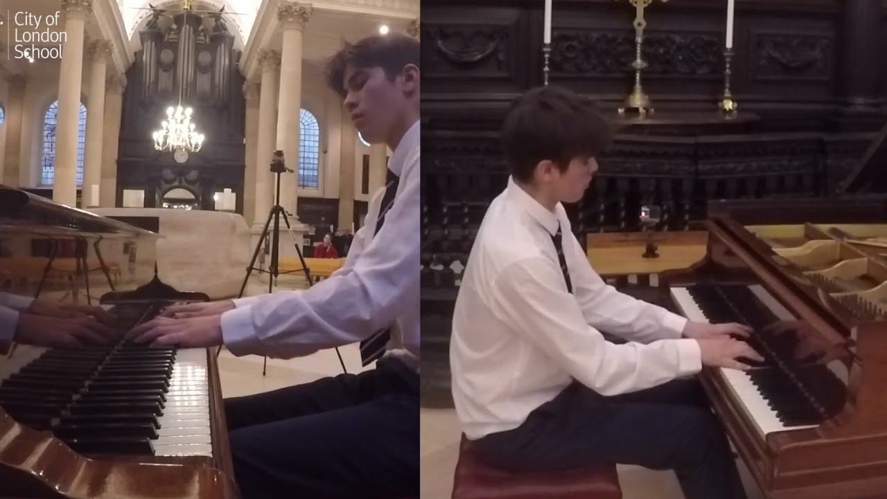 City of London School's Jian Hui - Chopin's Fantasia Impromptu (Op.66)