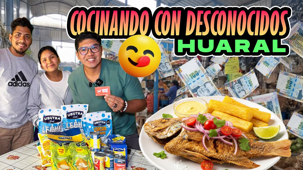 LE DÍ 400 soles A UN DESCONOCIDO para QUE ME INVITE A COCINAR EN SU CASA ¿ACEPTARÍAS?📍HUARAL 🇵🇪