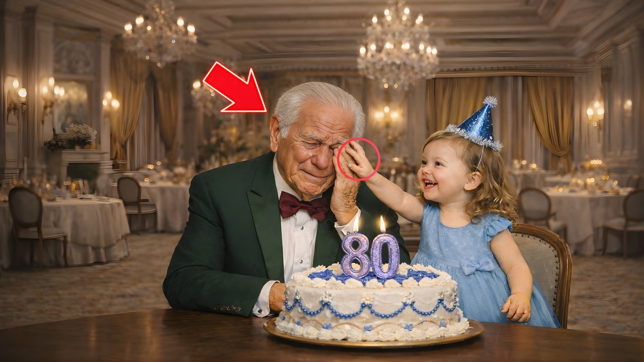 No Aniversário de 80 Anos Ele Foi Esquecido    Até Uma Criança Mudar Tudo