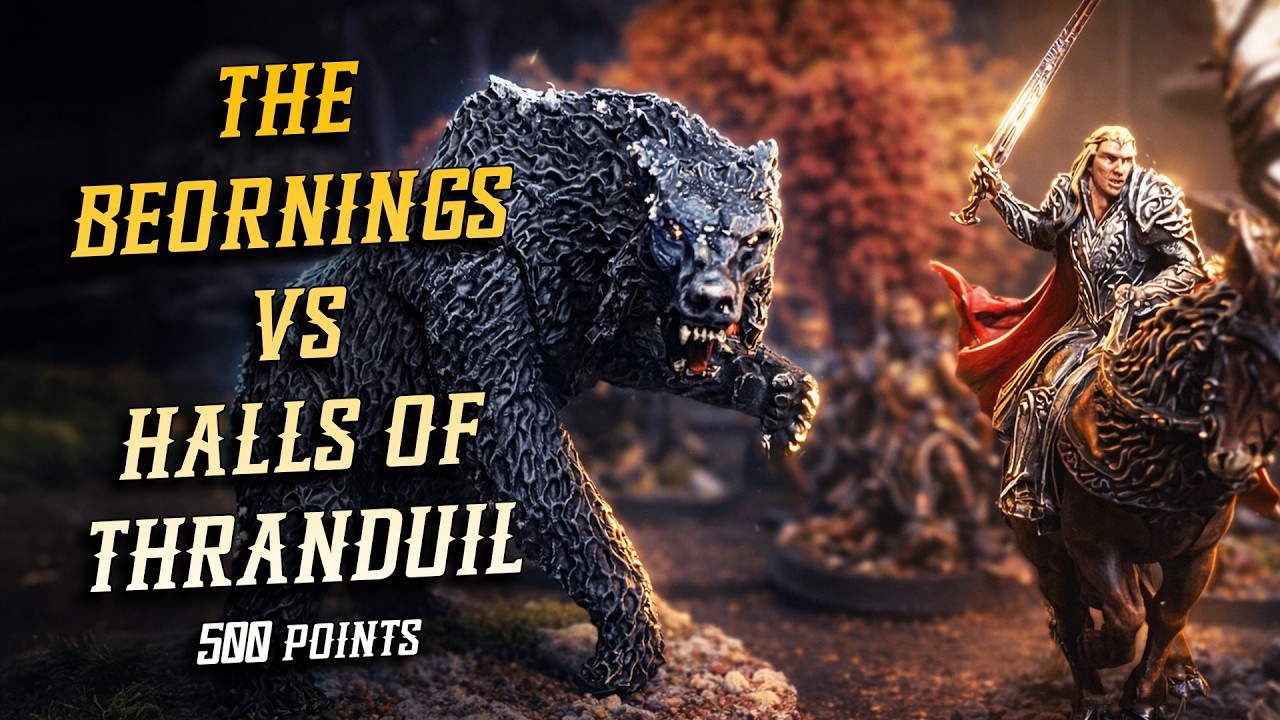 The Beornings vs Halls of Thranduil | 500 Points MESBG Battle Report