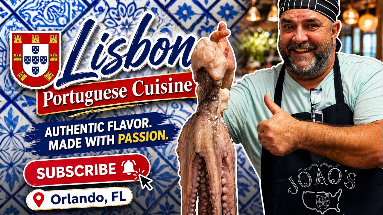 Authentic Portuguese Food in Orlando! 🇵🇹 Lisbon Portuguese Cuisine Review