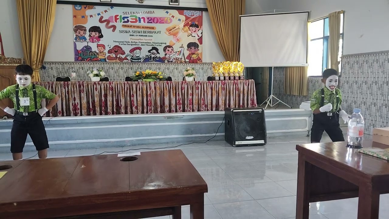 JUARA 1 PANTOMIM FLS3N TINGKAT KECAMATAN 
