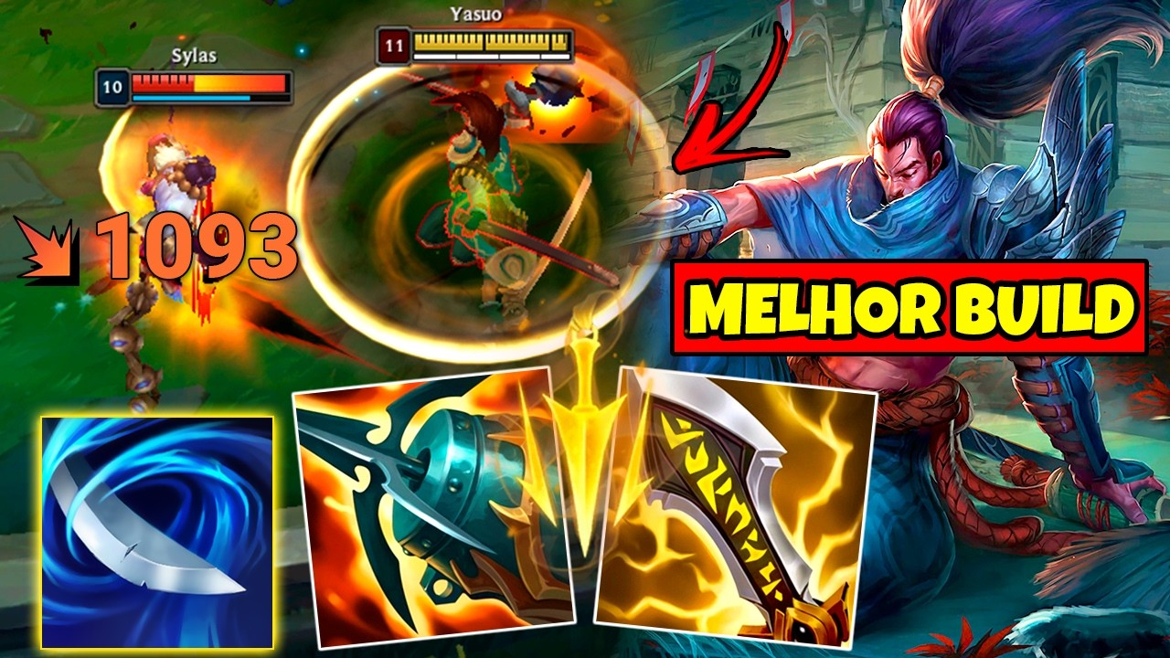 UM JOGO PERFEITO DE YASUO MID NA FILA GRÃO-MESTRE