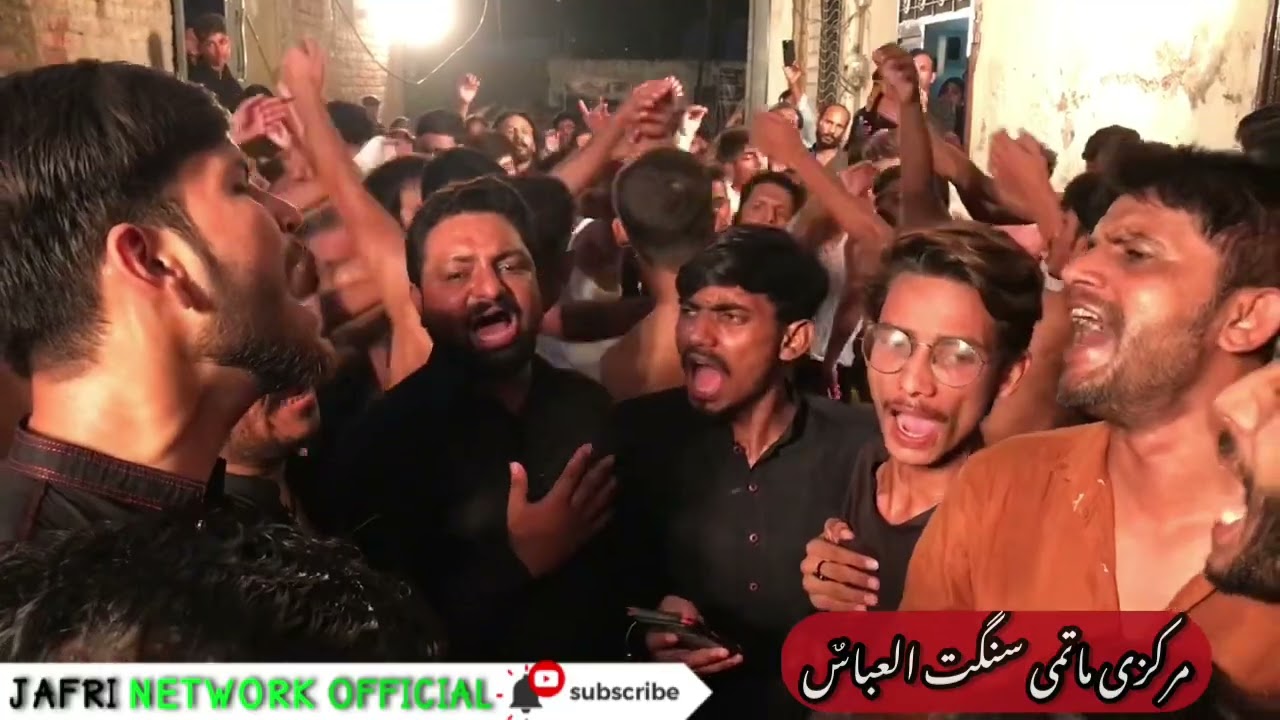 Noha jado ghazi veer tanu qazawan agaiyan markzi matmi sangat al abbas imamia colony ali haiderjafri