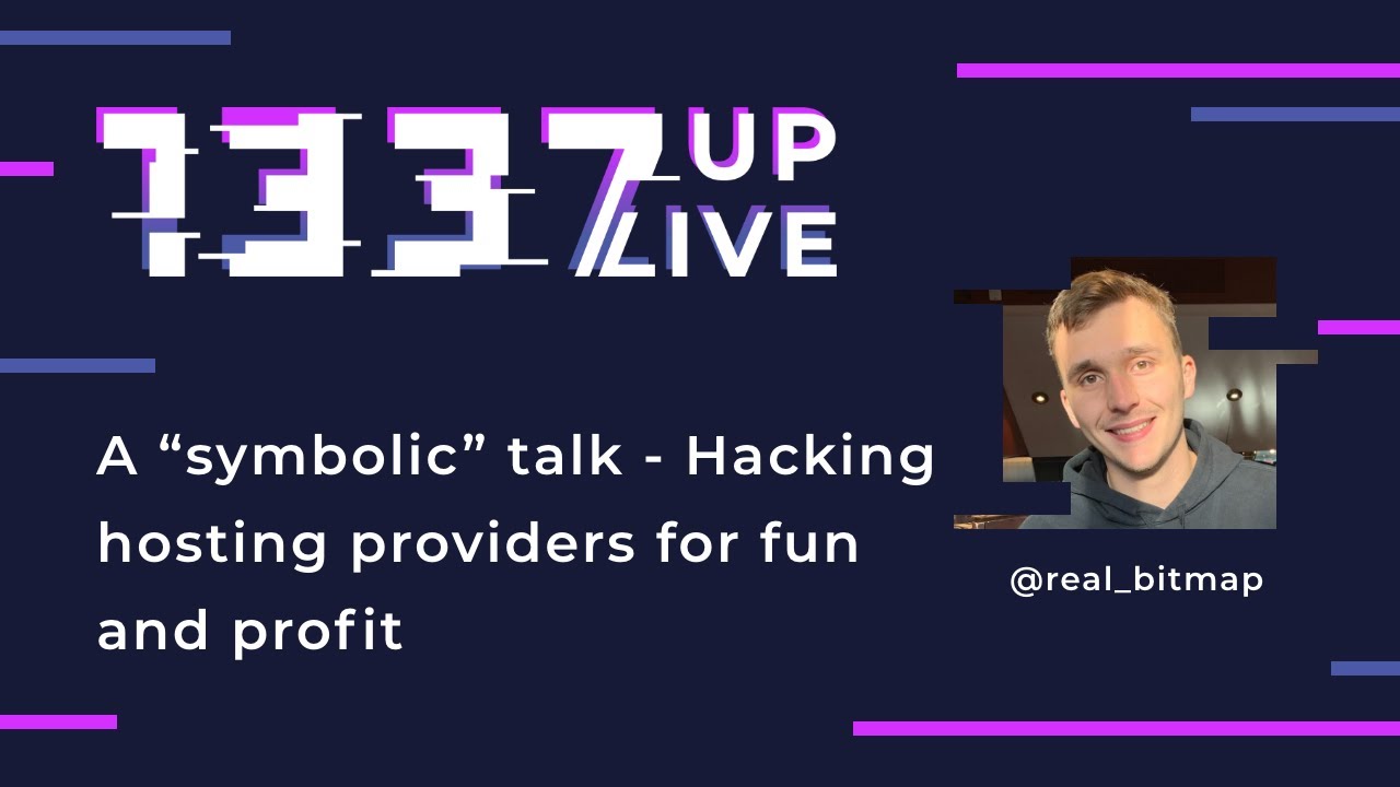A “symbolic” talk - Hacking hosting providers for fun and profit | @real_bitmap