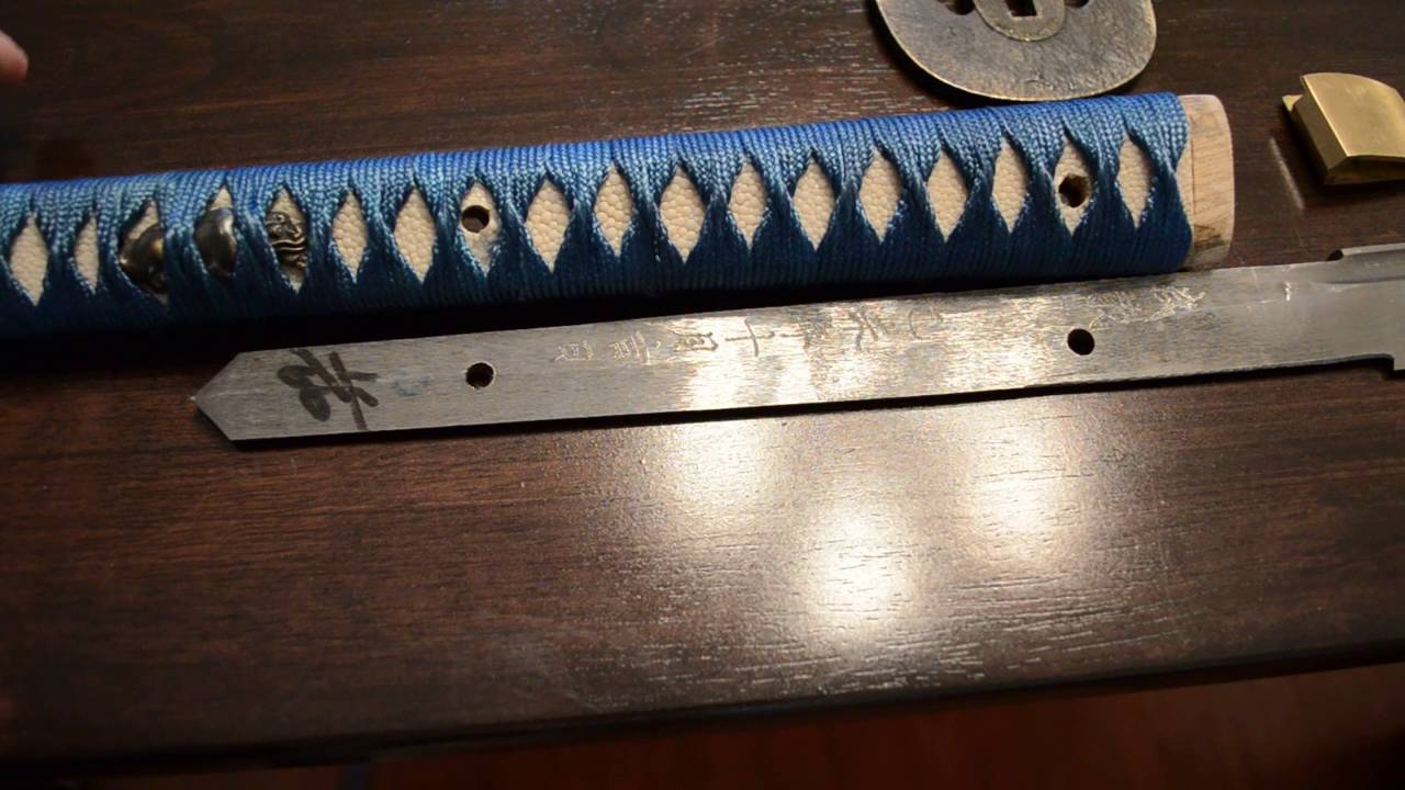 Sword Review: Musashi Folded Elite - Disassembled