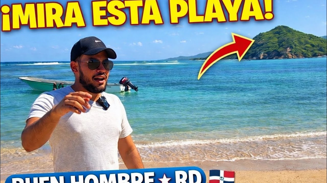 👉 Aventura en Buen Hombre, RD: coco fresco, playa y pescado con tostones 🇩🇴🌴