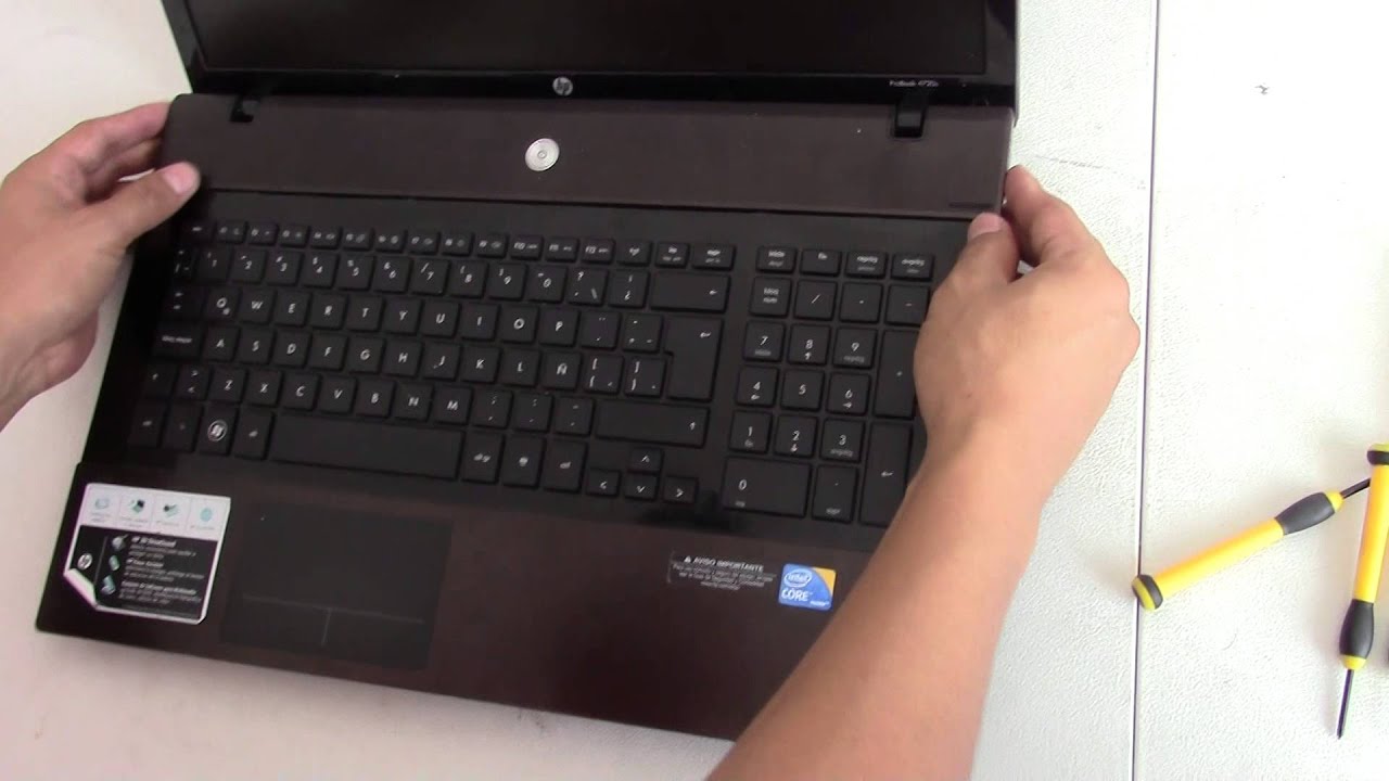 COMO DESARMAR HP PORTATIL PROBOOK 4720s