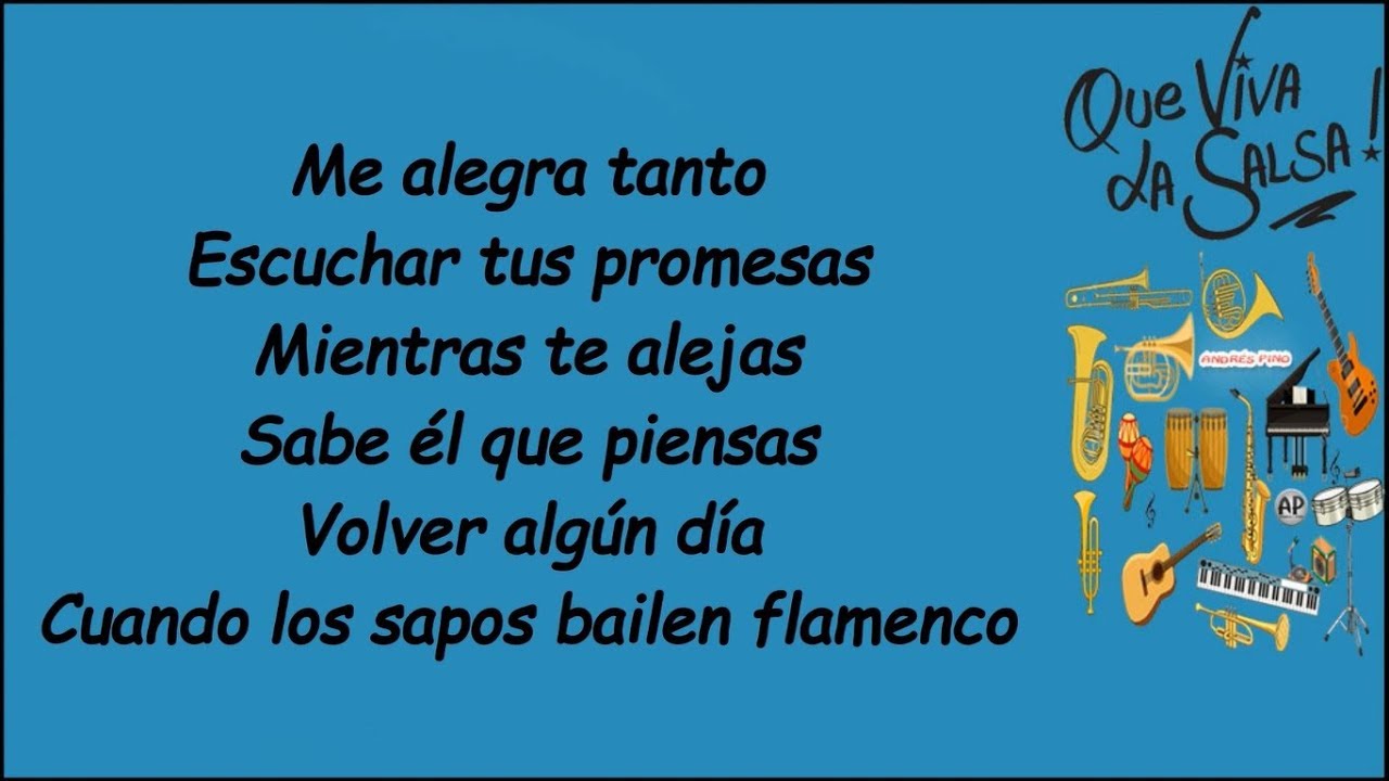 Cuando Los Sapos Bailen Flamenco - Michel El Buenon | Letra | Andres Pino Music