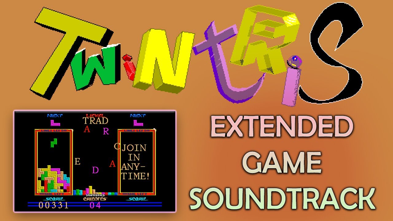 Amiga Music - Twintris (sales version) - Extended Game Soundtrack - Gameplay Overlay