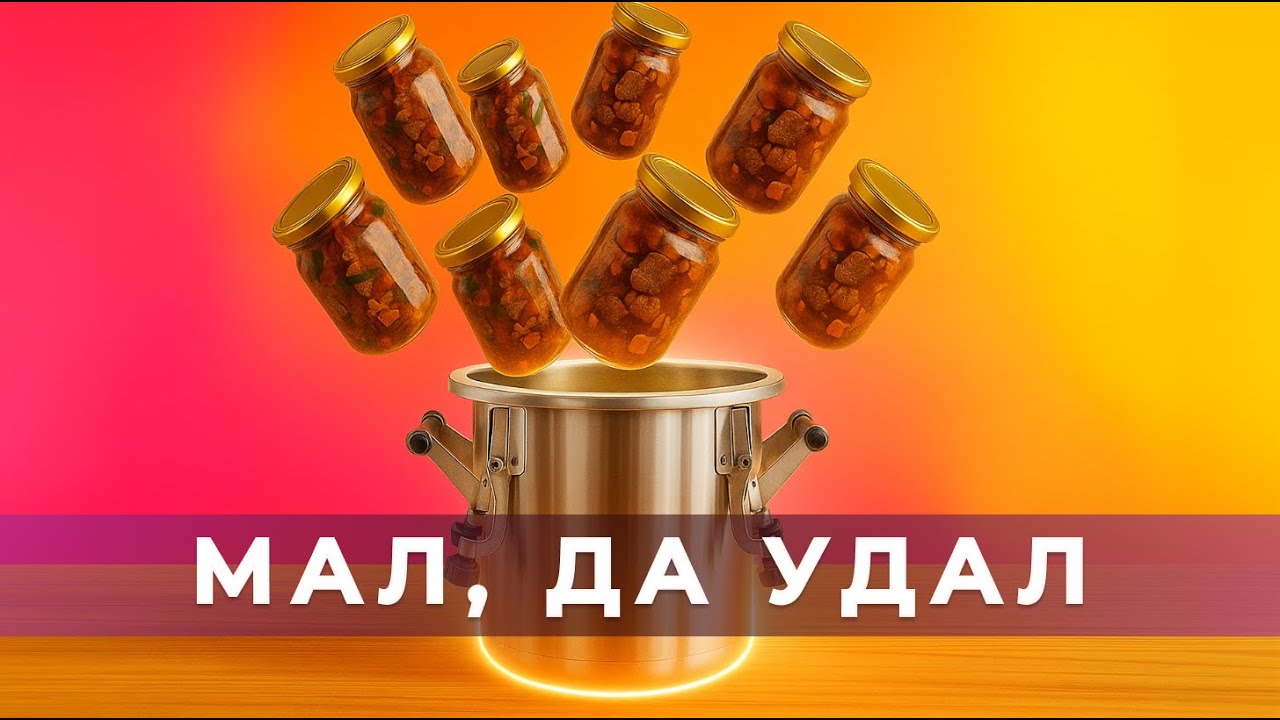 Компактный автоклав для маленькой кухни