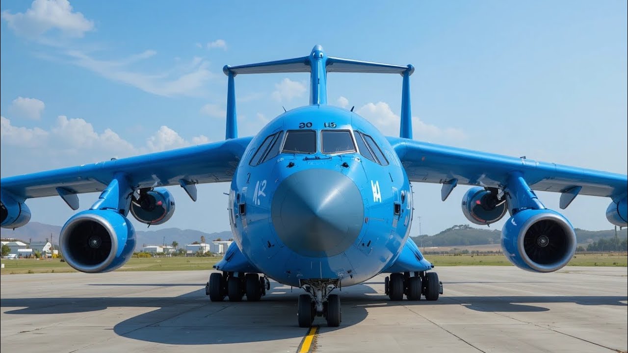 Знакомство с Airbus A400 Atlas – мощный военно-транспортный самолёт нового поколения
