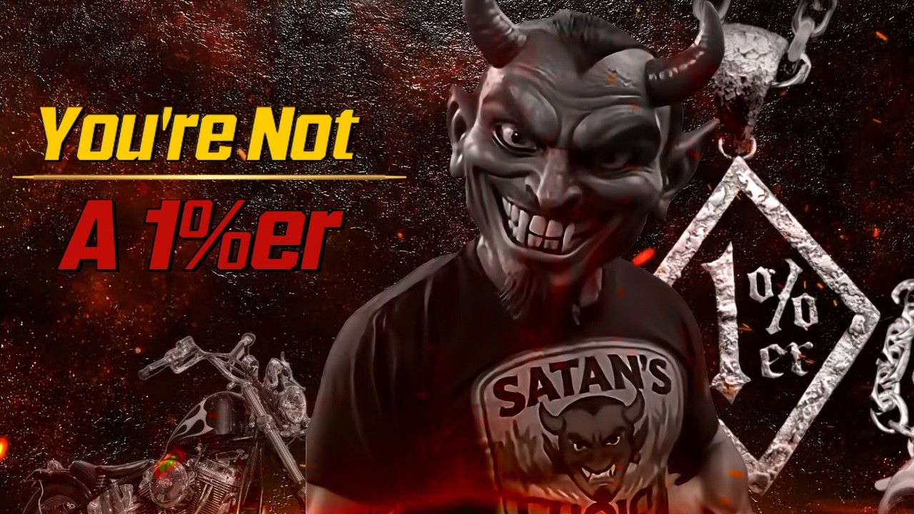YOU'RE NOT A 1%er SATANS CHOICE MC