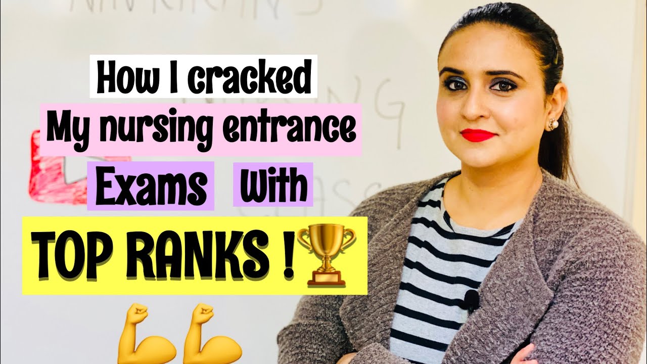 How I cracked nursing entrance exams with top ranks || Tips for nursing competitive exams