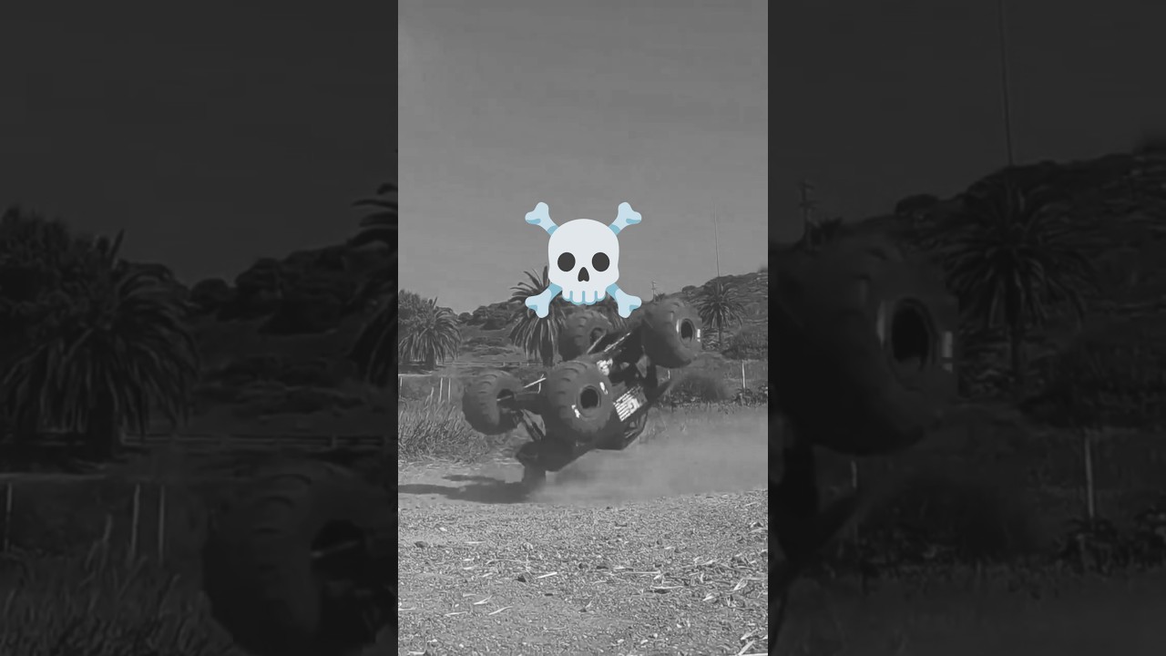 Monster Truck DOUBLE Backflip Stunt Will Blow Your Mind! 🚚🔥 #extremestunts
