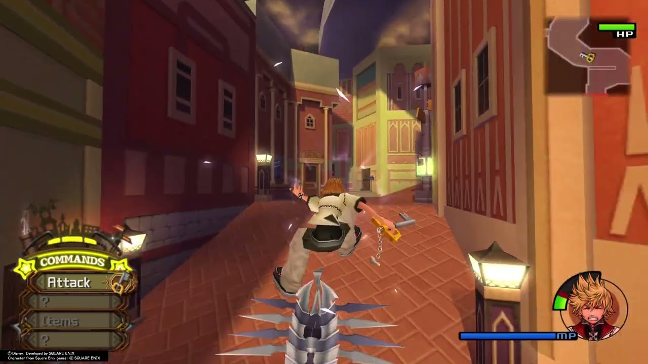 KINGDOM HEARTS 2 HD Remix try to level up 99 in twilight Town on #ps5 part 21