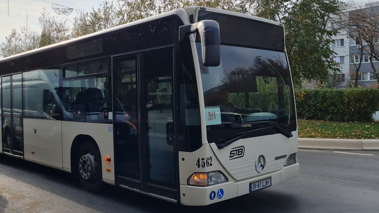 Noiembrie 2022 | Călătorie cu Mercedes-Benz Citaro C1 E3 #4562 pe linia 311