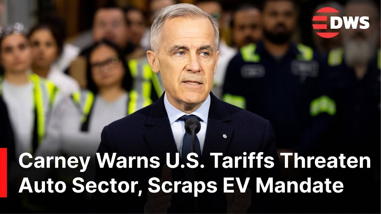 PM Carney Unveils New Auto Industry Strategy, Drops EV Sales Mandate, Talks US Tariffs Impact | AC1N