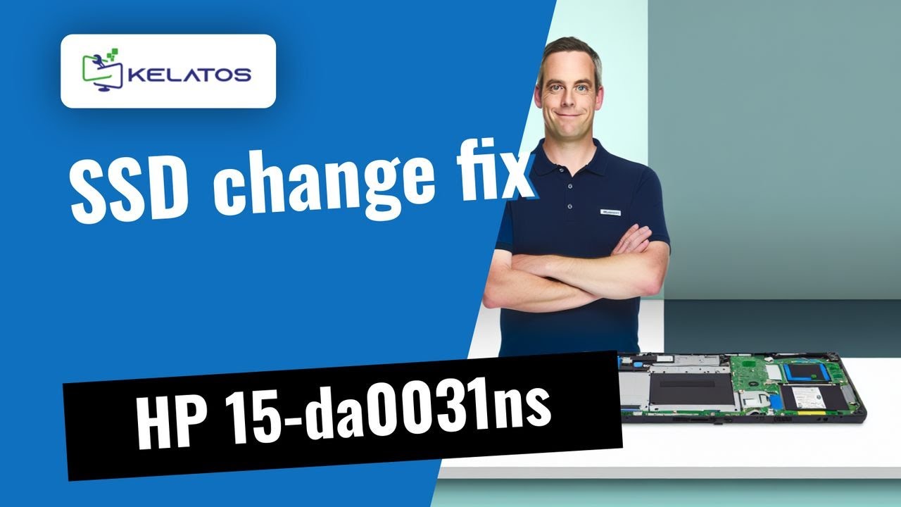 SSD change issue with your HP 15-da0031ns? 🛠️ Repair Solution