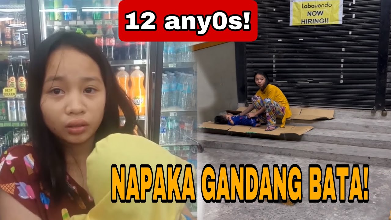 PART 1 | 12 ANYOS NA BATA! MAY ANAK NA! KALUNOS-LUNOS NA KALAGAYAN NILA SA KALYE!