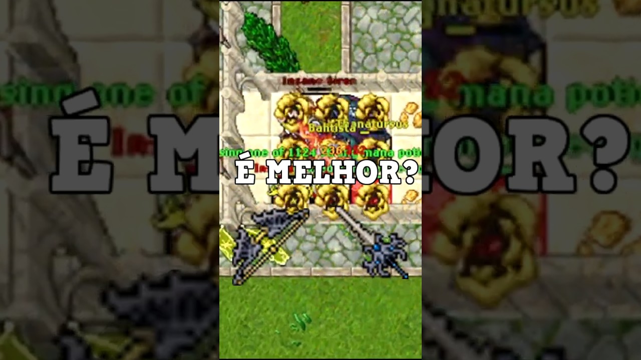 Knight X Paladins, Quem &eacute; Melhor? #tibia #games #mmorpg