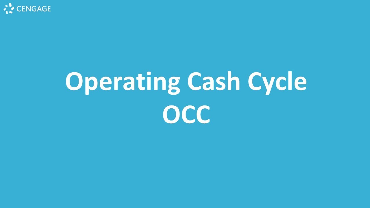 Operating Cash Cycle - OCC