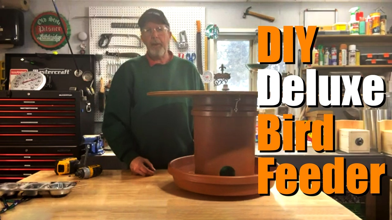 Deluxe Bird Feeder | How to Make a Large Bird Feeder DIY