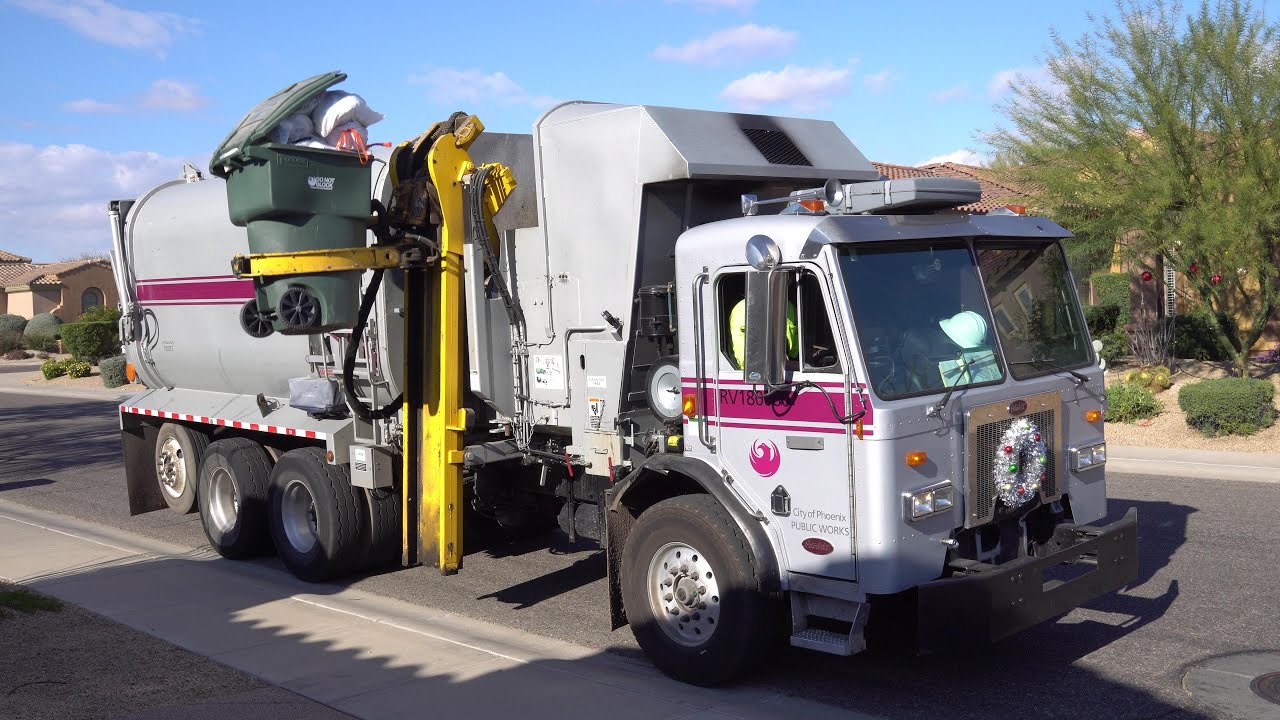 City of Phoenix PW ⇨ Refurbished Amrep HX450 N3 ASL Garbage Truck